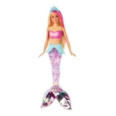 Imagem de Barbie Sereia Luzes Do Arco-Íris Mattel