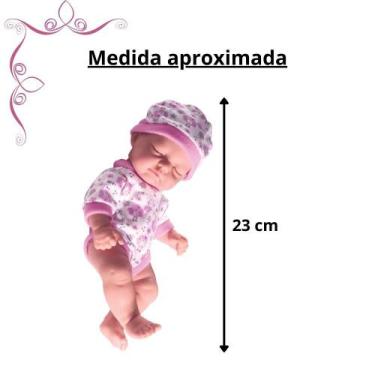 Imagem de Boneca Bebê Cheirinho De Amor Petit Reborn Dormindo Milk 444