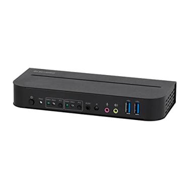 Imagem de Monoprice Interruptor KVM 4K Displayport 1.4 USB 3.0 2x1 - Preto, 4K a 60Hz, HDR, YCbCr 4:4:4, HDCP 2.2, Compartilhe 2 Computadores com 1 Teclado Mouse Monitor - Blackbird