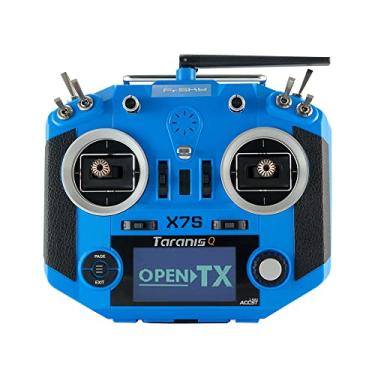 Imagem de FrSky Taranis Q X7S atualizado com sensor M7 Hall Gimbal Transmissor de 16 canais, Azul