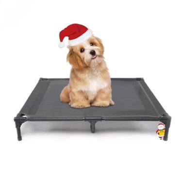 Imagem de suddus Camas elevadas para cães à prova d'água ao ar livre, cama de cachorro levantada portátil, cama de cachorro fora do chão, cama para cães fácil de limpar uso interno ou externo, vários tamanhos