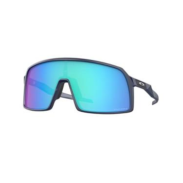 Imagem de Óculos de sol Oakley Masculino OO9406A Sutro Low Bridge Fit retangulares, Matte Navy/Prizm Sapphire, 37 mm