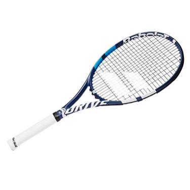 Imagem de Raquete de Tênis Babolat Drive G Lite Azul e Branca Encordoada-l2