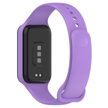Imagem de Pulseiras de silicone NSmart compativeis com Redmi Smart Band 2 (BAND 2, Lilás)
