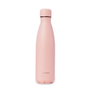 Imagem de Garrafa Térmica Gocase Urban Inox Parede Dupla Isolada À Vácuo 500ml - Rosa