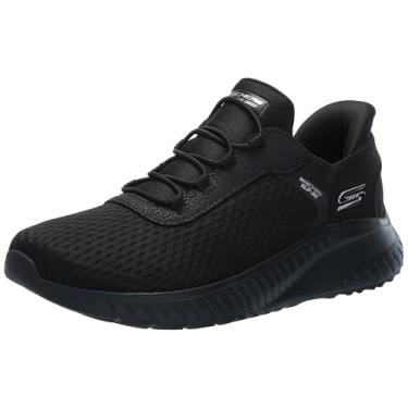 Imagem de Skechers Tênis feminino sem cadarço Bobs Squad Chaos-in Color, Bbk, 9 Wide