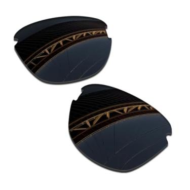 Imagem de LenzProse Lentes de reposição polarizadas de 1,5 mm para óculos de sol Oakley Frogskins Lite OO9374 63 mm, antiarranhões | Ajuste perfeito