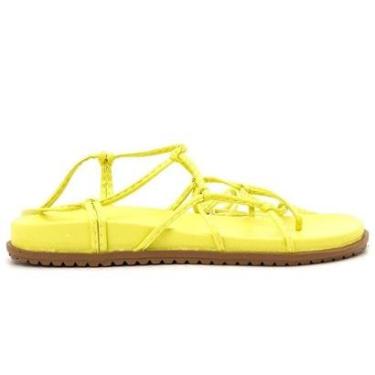 Imagem de Sandália Papete Feminina Gladiadora Amarração Blogueirinha-Feminino