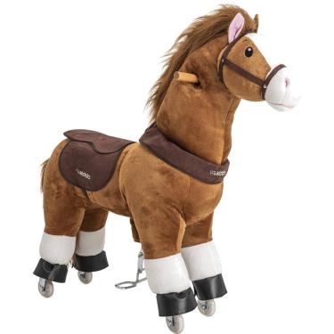 Imagem de Cavalinho de Pedal Kiddo Montaria Uppi Medio Marrom 60kg