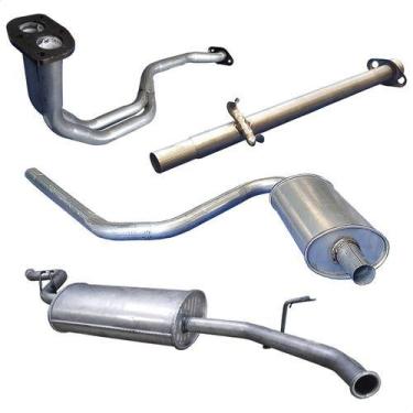 Imagem de Escapamento Completo Fiorino Uno 1.3 8v 1988 1989 1990 1991 - ScapJá