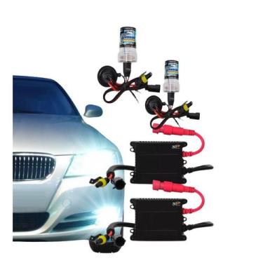 Imagem de Kit Lampada Xenon 8000k Farol Alto Kia Carens 2011 2012 2013 - Sp. Rep