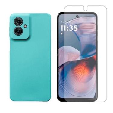 Imagem de Capa Anti Impacto Para Motorola Moto G55 + Pelicula Hidrogel - GR Glob