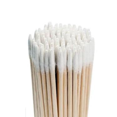 Imagem de 100 Palitos Algodão Limpeza Henna Micro Designer Sobrancelha - Lullu P