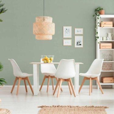 Imagem de Papel de Parede Famous Garden Aspecto Têxtil Verde 371788 - AS CREATIO