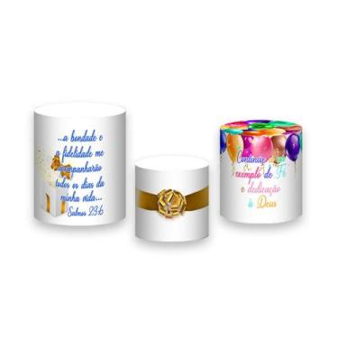 Imagem de Trio de Capas de Cilindro - Aniversário Cristão Você é Especial 031 - 