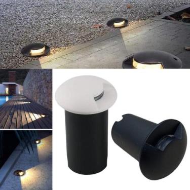 Imagem de Balizador Spot Led SMD 1W Com Facho Foco De Luz Angular (Branco Quente