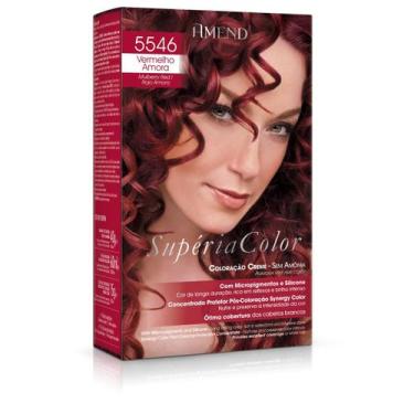 Imagem de Tonalizante supéria color 5546 vermelho amora amend