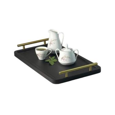 Imagem de Bandeja Cantinho do Café Decorativa da Manhã Escritório 46x26 - Maraka