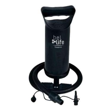 Imagem de Bomba De Ar Para Encher Piscina Colchão Boia Inflável - Belfix, Preto