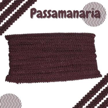 Imagem de Passamanaria  - Fita Galão - Rolo C/ 20 Metros Rose Escuro - Nº: 082 -