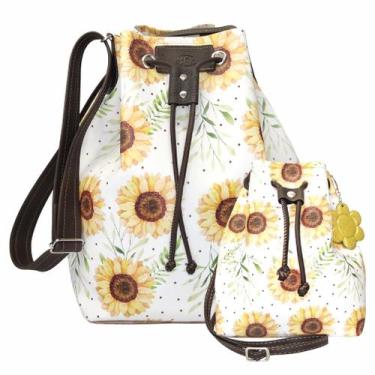 Imagem de Conjunto Mãe E Filha Feminina Girassol Magicc Bolsas