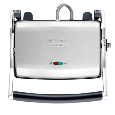 Imagem de Sanduicheira Misteira Grill Tramontina by Breville Express Inox Fosco 