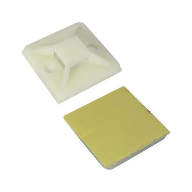 Imagem de 100x Fixador Autoadesivo Natural 30x30mm - GREEN, 056-1514