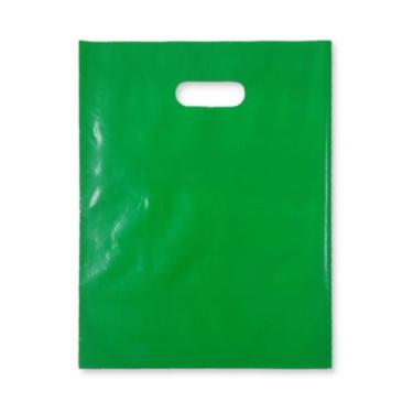 Imagem de Sacola alca vazada verde claro (30x40 cm.) c/ 1 kg. - TAMAROZZI