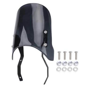 Imagem de Pára-brisa Motocicleta, Pára-brisas do Defletor de Motocicleta, Flyscreen Frontal de Carenagem Com Suporte de Montagem de Farol para CL250 CL300 CL500 CMX 250 CM 250