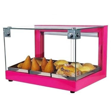 Imagem de B3 - Estufa Beta para salgados 3 bandejas ROSA - 127V - Omega