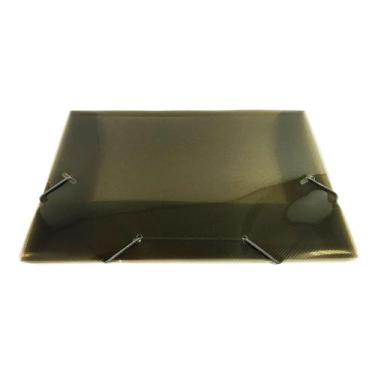 Imagem de Pasta Plástica com Aba e Elástico Mini Fina ACP - Fumê