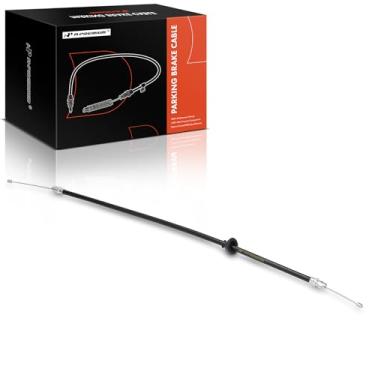 Imagem de A-Premium Conjunto de cabo de freio de estacionamento frontal compatível com Chevrolet, GMC, Isuzu e Oldsmobile modelos: Blazer S10 1998-2002, Jimmy 1998-2001, Sonoma 1998-2002, Hombre 1998-2000,