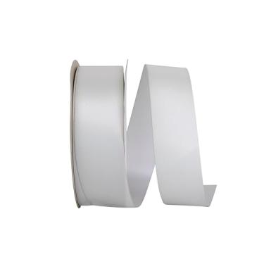 Imagem de Reliant Ribbon 4950-007-09K Cetim dupla face - Fita Dfs, 3,5 cm X 50 jardas, cinza escuro