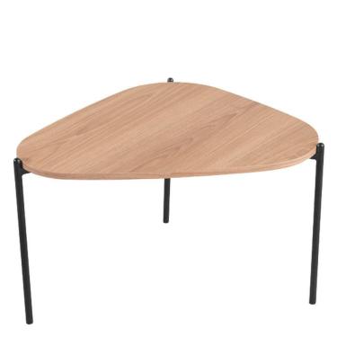 Imagem de Mesa De Centro Organica Pe Metal Preto Hanover 28015 Artesano Hanover Preto