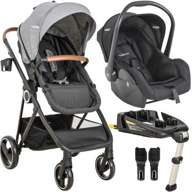 Imagem de Carrinho de Bebe Bebe Conforto Base ISOFIX Kiddo Cosmos Grafite
