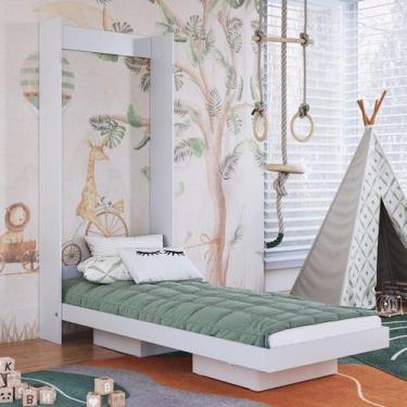 Imagem de Cama Solteiro Vancouver Articulável Branco - Art In Móveis, Branco, Mo