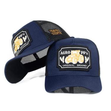 Imagem de Boné Linha Country Agro Trucker Telinha Ajustável Masculino Feminino P