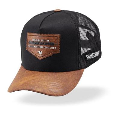 Imagem de Boné Masculino Feminino Trucker Telinha Country Original Sharecropper 
