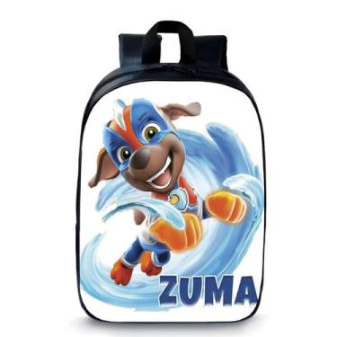 Imagem de Mochila Pré Escolar Pequena Infantil Creche Patrulha Cãozinho Zuma 268