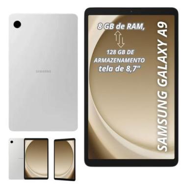 Imagem de Tablet Samsung Galaxy 4G Tab A9 8.7"128GB 8GB RAM Prata X115