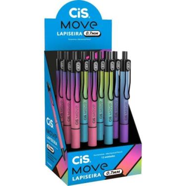 Imagem de Lapiseira 0.7MM CIS Move - Display com 12 Unidades - Sertic