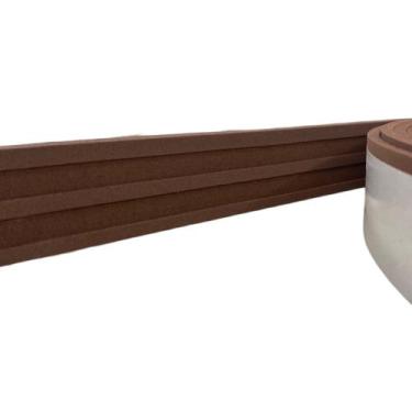 Imagem de Guarnição Moldura Rodameio Eva Autocolante Flexível Marte 3,5cmx5mm 25