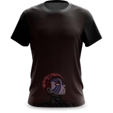 Imagem de Camiseta Camisa Demon Slayer Akaza Anime - Fabriqueta, G