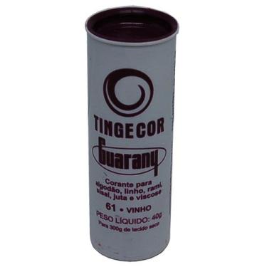 Imagem de Corante Guarany Tingecor Vinho 40g