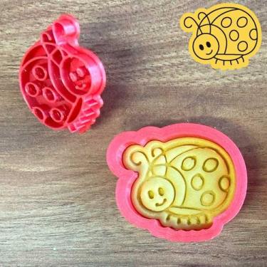 Imagem de Cortador Marcador Joaninha Jardim Baby Inseto Cute - DOCE IMPRESSO,  8
