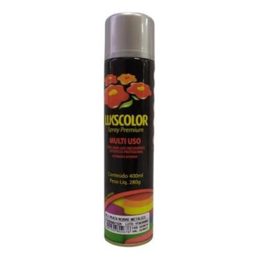 Imagem de Tinta spray 360ml prata nobre lukscolor