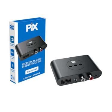 Imagem de Receptor De Áudio Usb Tipo-c Bluetooth 5.0 Nfc C/ P2 E Rca