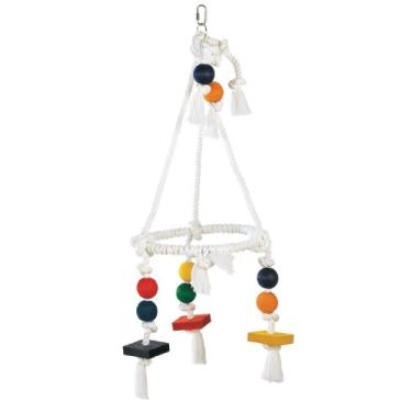 Imagem de Living World Lustre de Madeira e Corda Jumbo