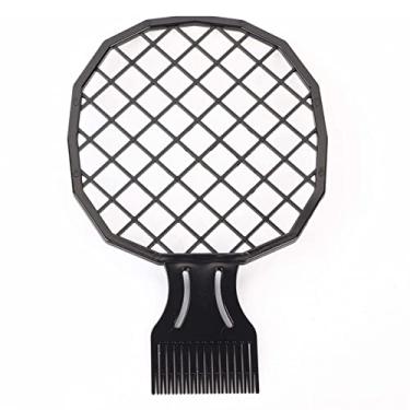 Imagem de Pente de Cabelo Encaracolado Masculino Folha de Lata Ferramenta de Perm Quente para Cachos Naturais e Penteados Bonitos