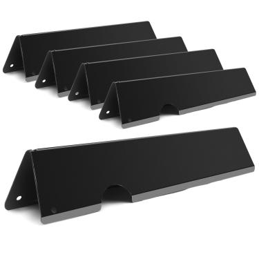 Imagem de 7636 barras aromatizadoras de substituição para Weber Spirit I & Spirit II 300 Series, grelhas a gás Spirit E310 E320 E330 S310 S320 S330 15,3 polegadas com peças de substituição de controle frontal,